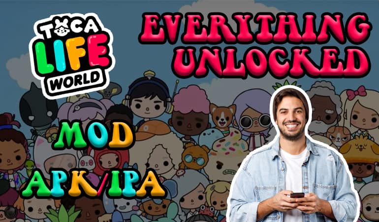 toca life world apk mod: everything unlocked