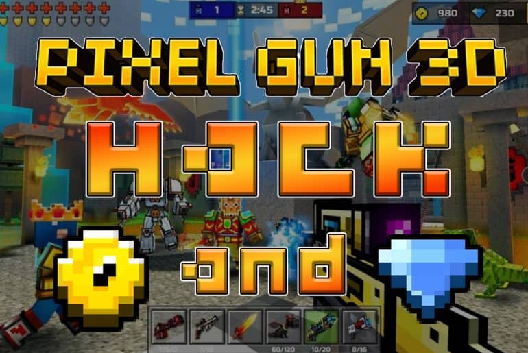 pixel gun 3d hack for coins and gems